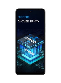 TECNO Spark 10 Pro 6.8 Inch Starry Black 8GB 128GB 4G - International Version  - Image 2