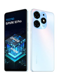 TECNO Spark 10 Pro 6.8 Inch Pearl White 8GB 128GB 4G - International Version  - Image 5