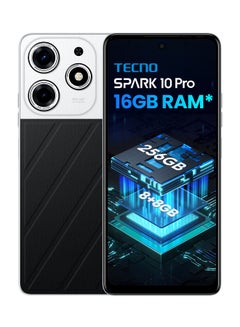 TECNO Spark 10 Pro 6.8 Inch Lunar Eclipse 8GB 256GB 4G - International Version  - Image 1