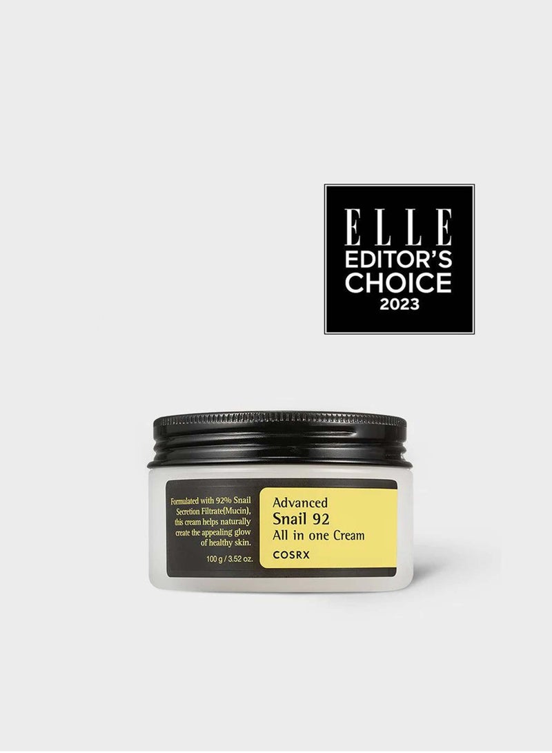 Cosrx - Advanced Snail 92 All In One Cream 100grams - Image 1