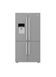 Beko Refrigerator Side X Side 565 Liter Nofrost Digital With Water Dispenser Stainless Gne134626Zxh GNE134626ZXH Silver  - Image 3