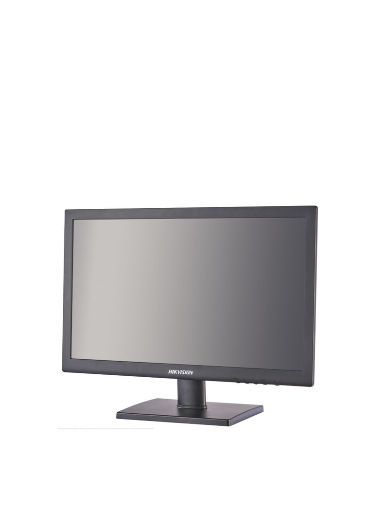 HIKVISION - Hikvision DS-D5019QE-B 19-inch LED-backlit monitor, suitable for all uses, computer and PlayStation, with two VGA and HDMI inputs, Full HD 1366 x 768 resolution black - Image 1