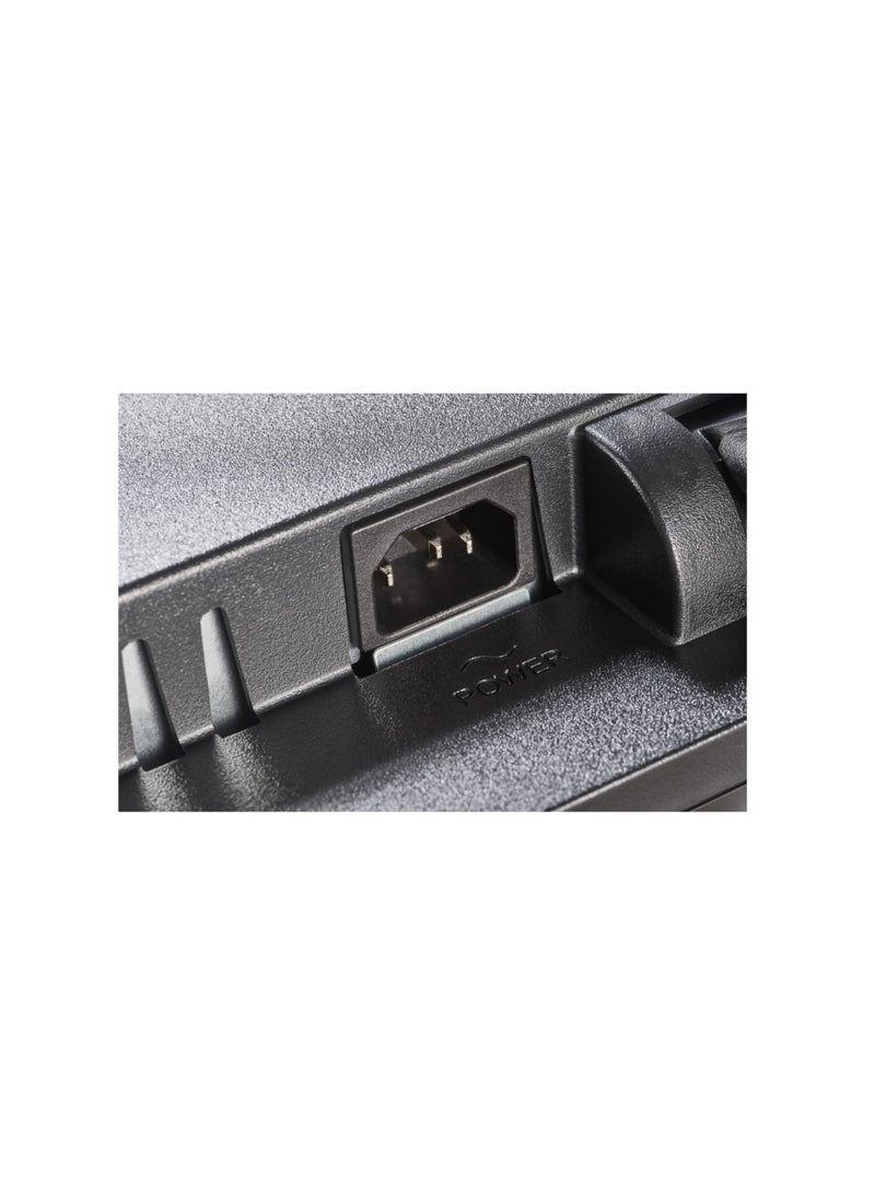 HIKVISION - Hikvision DS-D5019QE-B 19-inch LED-backlit monitor, suitable for all uses, computer and PlayStation, with two VGA and HDMI inputs, Full HD 1366 x 768 resolution black - Image 1