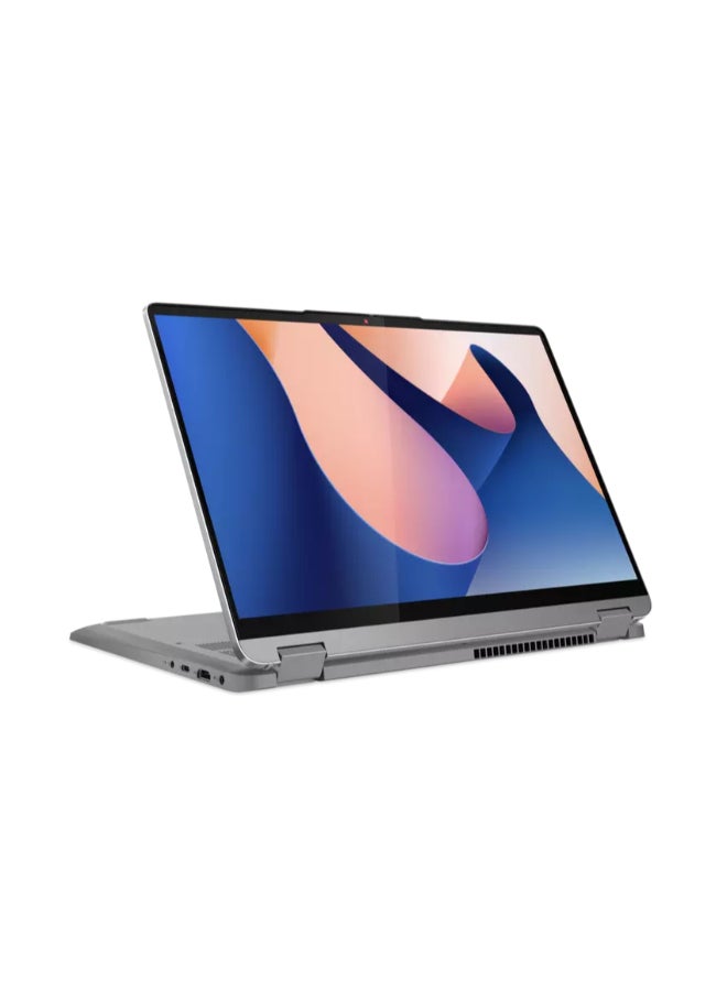 Lenovo - IdeaPad Flex 5 Convertible Laptop With 14-inch (1920x1200) Display, Intel Core I7-1355U Processor/16GB RAM DDR4/512GB SSD/Windows 11/Intel Iris Xe Graphics/ English/Arabic Arctic Grey - Image 1