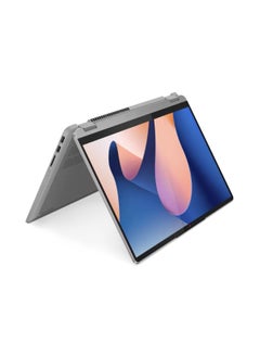 IdeaPad Flex 5 Convertible Laptop With 14-inch (1920x1200) Display, Intel Core I7-1355U Processor/16GB RAM DDR4/512GB SSD/Windows 11/Intel Iris Xe Graphics/ English/Arabic Arctic Grey