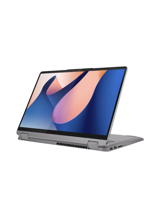 Lenovo - IdeaPad Flex 5 Convertible Laptop With 14-inch (1920x1200) Display, Intel Core I7-1355U Processor/16GB RAM DDR4/512GB SSD/Windows 11/Intel Iris Xe Graphics/ English/Arabic Arctic Grey - Image 1