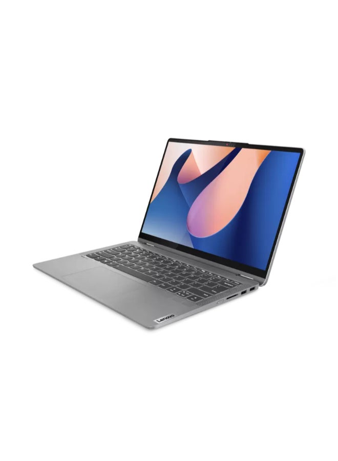 Lenovo - IdeaPad Flex 5 Convertible Laptop With 14-inch (1920x1200) Display, Intel Core I7-1355U Processor/16GB RAM DDR4/512GB SSD/Windows 11/Intel Iris Xe Graphics/ English/Arabic Arctic Grey - Image 1