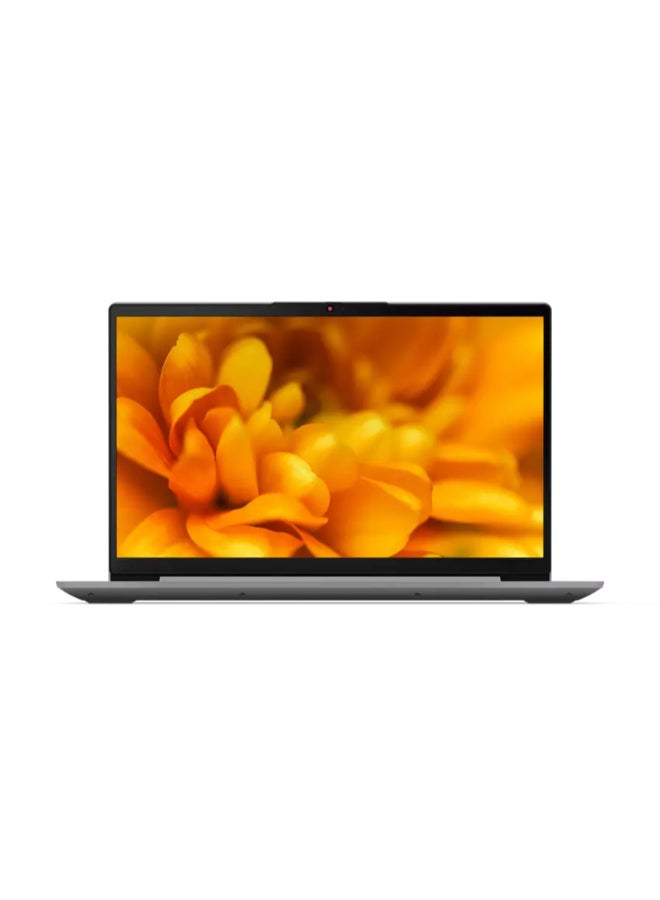 Lenovo - IdeaPad 3 Laptop With 15.6 inch FHD (1920x1080) Display, Intel Core I5-1155G7 Processor/8GB RAM DDR4/256GB SSD/Windows 11/Intel Iris Xe Graphics/ English/Arabic Arctic Grey - Image 1