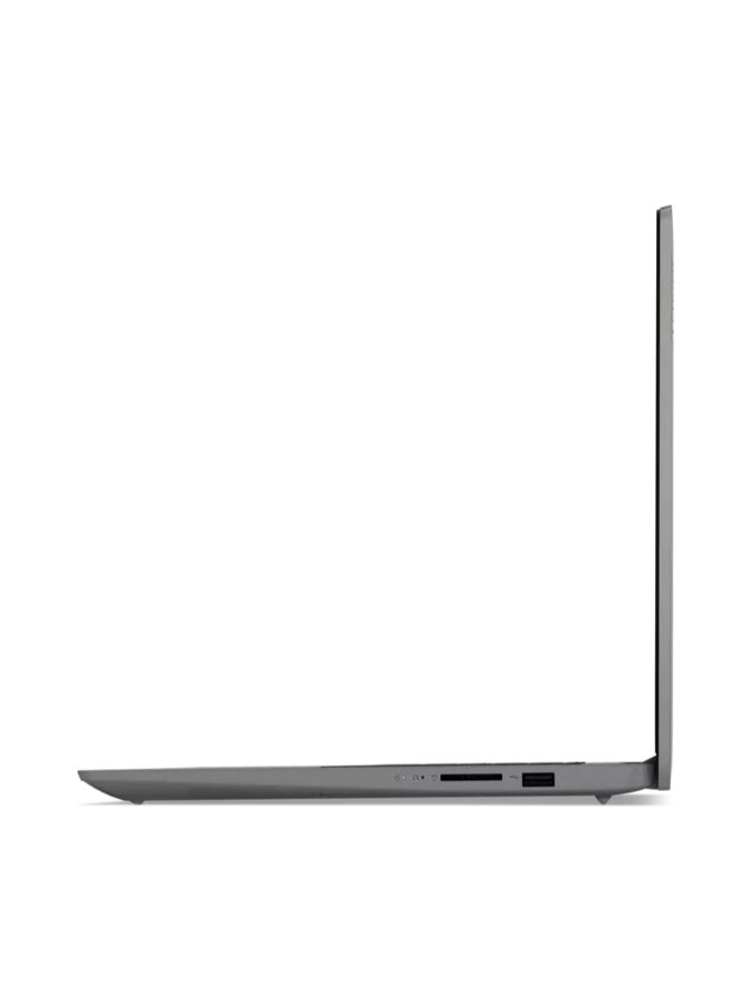 Lenovo - IdeaPad 3 Laptop With 15.6 inch FHD (1920x1080) Display, Intel Core I5-1155G7 Processor/8GB RAM DDR4/256GB SSD/Windows 11/Intel Iris Xe Graphics/ English/Arabic Arctic Grey - Image 1