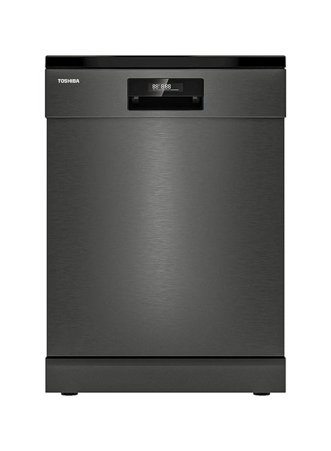 Dishwasher 15 Place Settings 3 Layer basket Origin Inverter 8 Programmes 4 Functions with 1 Year Warranty DW-15F3ME(BS) Black