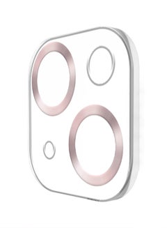 MARGOUN iPhone 15 Plus Camera Lens Protector Tempered Glass 9H Hardness Ultra HD Anti-Scratch Easy To Install Case Friendly Full Coverage Guard Rose Gold  - Image 4