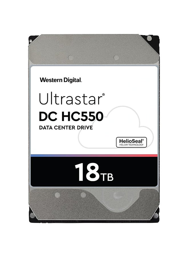 WD 18TB – Ultrastar (HGST) HC550 SATA 6Gb/s, 7200RPM SATA-6Gb/S, 512MB Buffer, 512e Se 3.5inch Helium Platform Hard Drive 18 TB  - Image 1