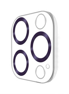 MARGOUN iPhone 15 Pro Max Camera Lens Protector Tempered Glass 9H Hardness Ultra HD Anti-Scratch Easy To Install Case Friendly Full Coverage Guard Purple  - Image 4