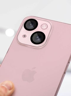 MARGOUN iPhone 15 Plus Camera Lens Protector Tempered Glass 9H Hardness Ultra HD Anti-Scratch Easy To Install Case Friendly Full Coverage Guard Black  - Image 5