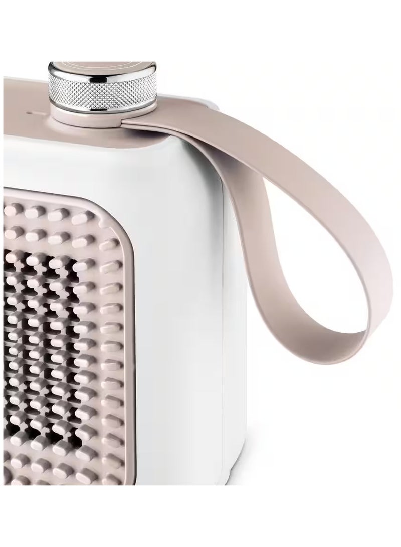 De'Longhi Portable Ceramic Fan Heater - Silent - 360 W HFX10B03.PK Pink  - Image 4