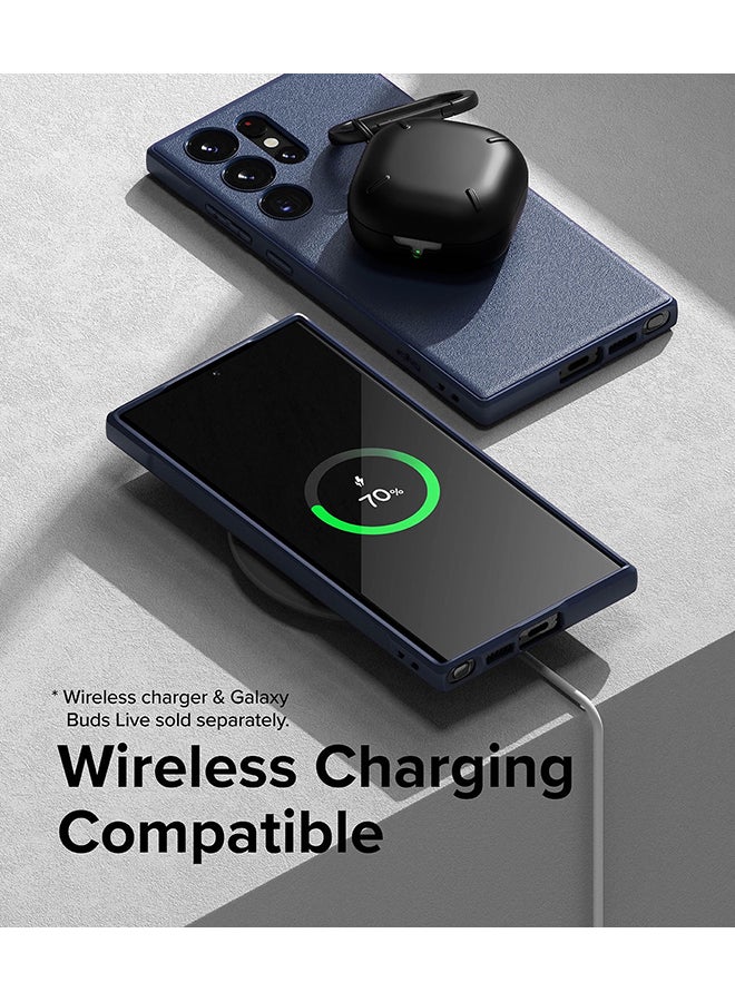 Ringke Onyx Compatible With Galaxy S23 Ultra 5G Case (2023), Rugged Shockproof Non-Slip TPU Slim Thin Phone Cover Navy - Image 5