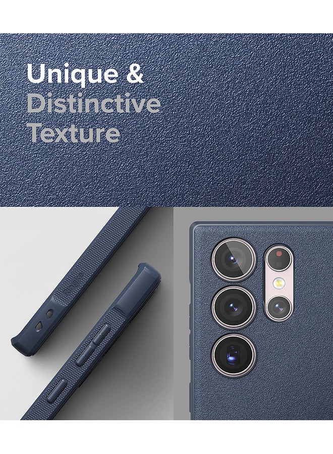 Ringke Onyx Compatible With Galaxy S23 Ultra 5G Case (2023), Rugged Shockproof Non-Slip TPU Slim Thin Phone Cover Navy - Image 3