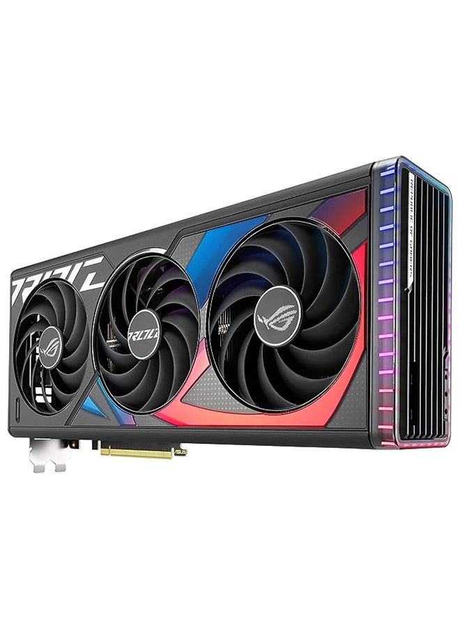 ASUS - ROG Strix NVIDIA GeForce RTX 4070 Ti OC Edition Gaming Graphics Card (PCIe 4.0, 12GB GDDR6X, HDMI 2.1a, DisplayPort 1.4a), BLACK Black - Image 1