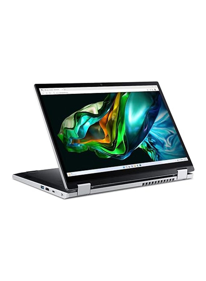 Acer - Aspire 3 Spin 14 Convertible Laptop With 14-Inch Display, Core i3-N305 Processor/8GB RAM/256GB SSD/Intel UHD Graphics/Windows 11 English Pure Silver - Image 1