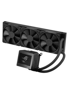 ASUS ROG Ryujin III 360 all-in-one liquid CPU cooler with 3.5" LCD, Asetek 8th gen pump, pump embedded fan and 3x Noctua 2000 PWM 120mm radiator fans Black  - Image 3