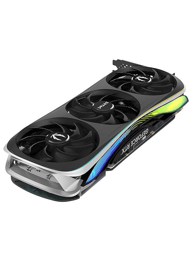 ZOTAC - Gaming GeForce RTX 4070 Ti AMP Extreme AIRO DLSS 3 12GB GDDR6X 192-bit 21 Gbps PCIE 4.0 Gaming Graphics Card, IceStorm 2.0 Advanced Cooling, Spectra 2.0 RGB Lighting, ZT-D40710B-10P Black - Image 1