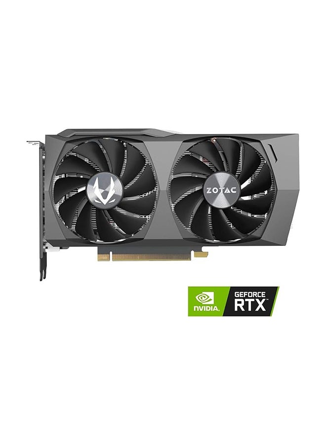 زوتاك - بطاقة رسومات الألعاب GeForce RTX 3060 Twin Edge 12GB GDDR6 192 بت 15 جيجابت في الثانية PCIE 4.0، تبريد IceStorm 2.0، تحكم نشط في المروحة، إيقاف مروحة التجميد، ZT-A30600E-10M - Image 1