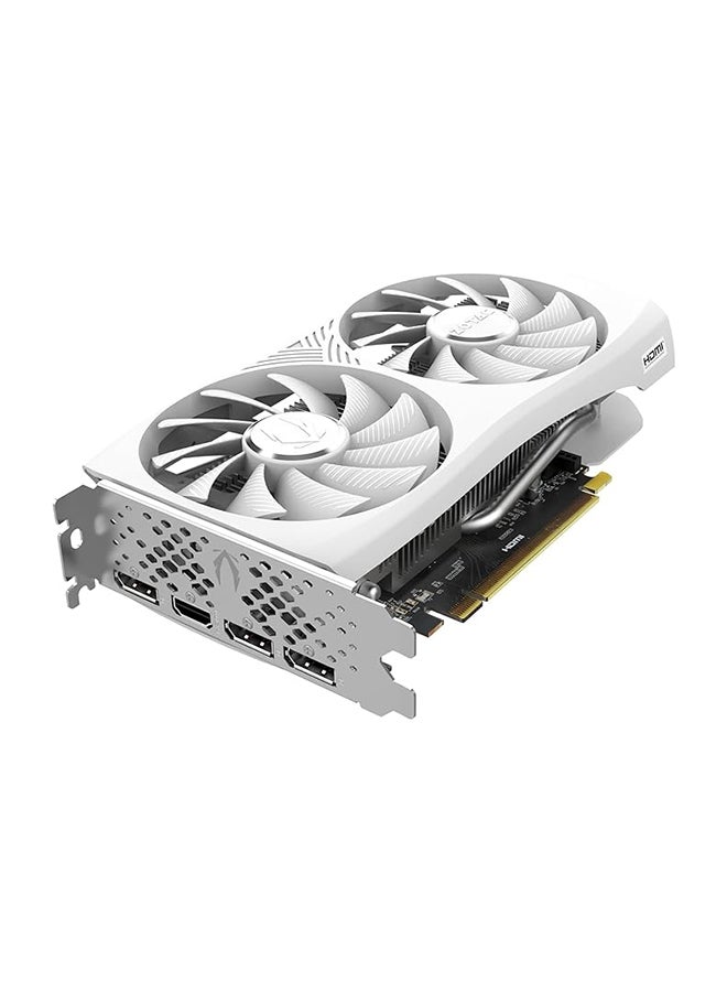 ZOTAC Gaming GeForce RTX 4060 8GB Twin Edge OC White Edition DLSS 3 8GB GDDR6 128-bit 17 Gbps PCIE 4.0 Compact Gaming Graphics Card, ZT-D40600Q-10M Black - Image 3