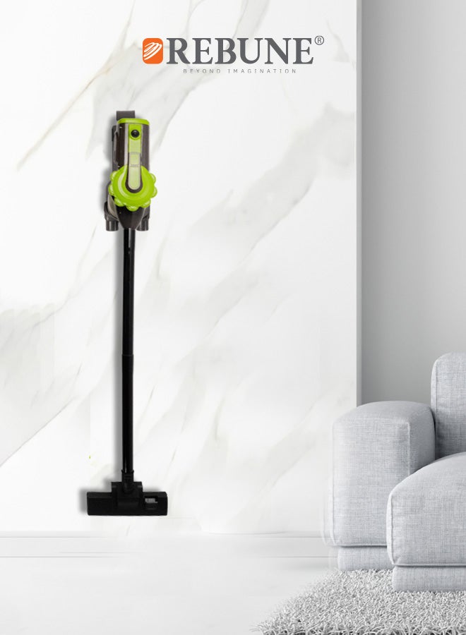 ريبون مكنسة كهربائية سلكية خفيفة الوزن ,تنظيف قوي للعديد من الاسطح، بدون كيس سهلة التفريغ بفلتر قابل للغسل 0.8 L 600 W RE-9-022 - Image 5