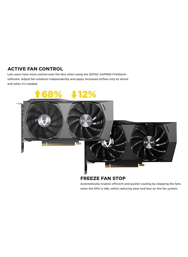 زوتاك بطاقة رسومات الألعاب GeForce RTX™ 3050 Twin Edge 8 جيجابايت GDDR6 128 بت 14 جيجابت في الثانية PCIE 4.0، تبريد متقدم IceStorm 2.0، إيقاف مروحة التجميد، تحكم نشط في المروحة، ZT-A30500E-10M  - Image 4