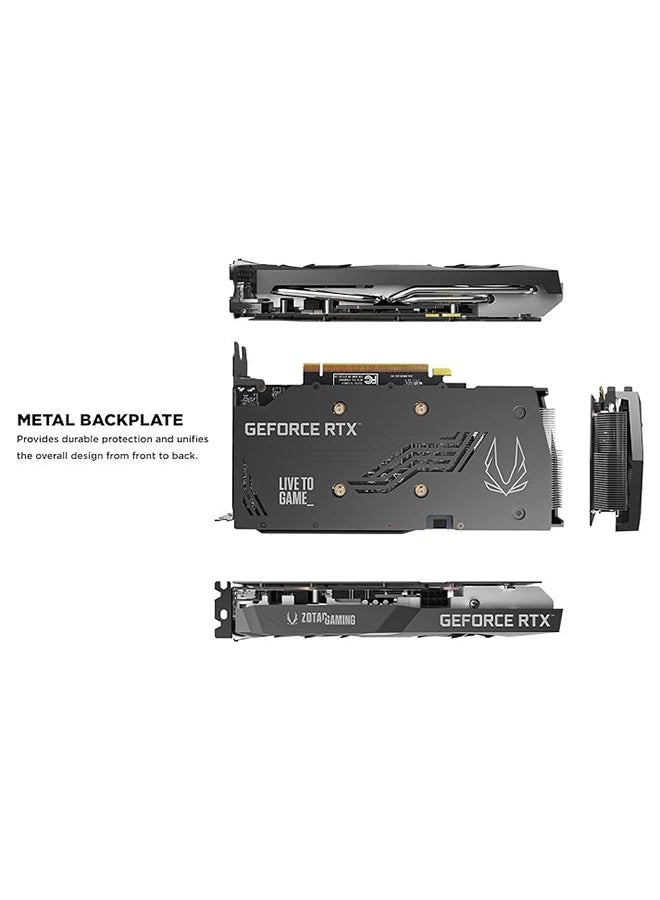 زوتاك بطاقة رسومات الألعاب GeForce RTX™ 3050 Twin Edge 8 جيجابايت GDDR6 128 بت 14 جيجابت في الثانية PCIE 4.0، تبريد متقدم IceStorm 2.0، إيقاف مروحة التجميد، تحكم نشط في المروحة، ZT-A30500E-10M  - Image 5