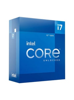 Core i7-12700K LGA 1700 12th Gen Processor, Dual-Channel DDR5-4800 Memory, 3.6 GHz P-Core Clock Speed, 25MB Cache Memory, Unlocked for Overclocking, Box Blue