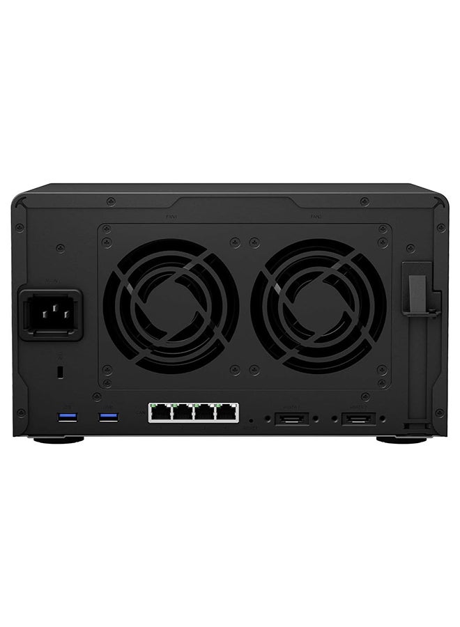 سينولوجي 6 Bay NAS DiskStation DS1621+ (Diskless) Black  - Image 3