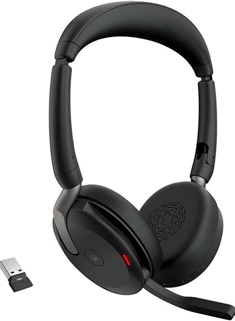 Evolve2 65 Flex، Link380a MS ستيريو، أسود كبير