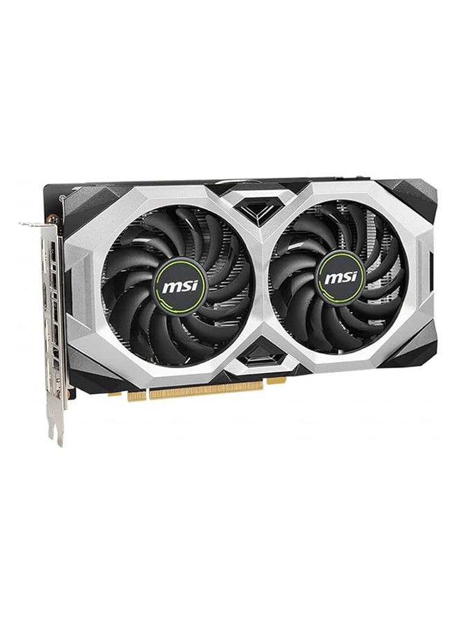 MSI - GeForce RTX 2060 VENTUS GP OC Gaming Graphics Card - 6GB GDDR6, 1710 MHz, PCI Express x16 3.0, 192-bit, 3x DP v 1.4a, HDMI 2.0b (Supports 4K) Black - Image 1