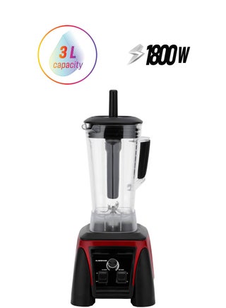 Heavy-Duty Professional Blender Speed Option with Pulse Function, Over-Current Protection Setting, Commercial-Grade Powerful Motor, 3L Unbreakable PC Jar 3 L 1800 W OMSB2494 BLACK AND RED - pnsku/N70023250V/45/_/1746519921/3024ea32-eb2f-45cc-9311-0b39283ec99b
