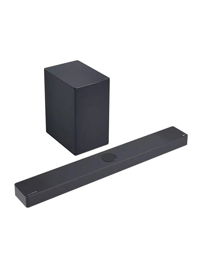 LG Sound Bar 400 Watt Bluetooth Black SC9S black  - Image 2