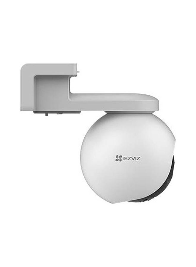 إيزفيز كاميرا بطارية 3MP 4G 2K قابلة للإمالة 360 درجة تعمل مع لوحة شمسية بيضاء - Image 3