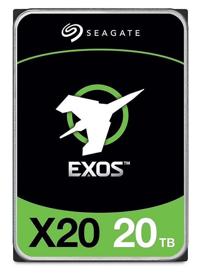 Seagate 20TB Exos X20 7200 rpm SATA III 6 Gb/s 3.5" Internal HDD, 256MB Cache, 7200 Rpm, 285 MB/s Data Transfer Rate, Customization Power Options, Advanced Data Security | ST20000NM007D 20 TB  - Image 2