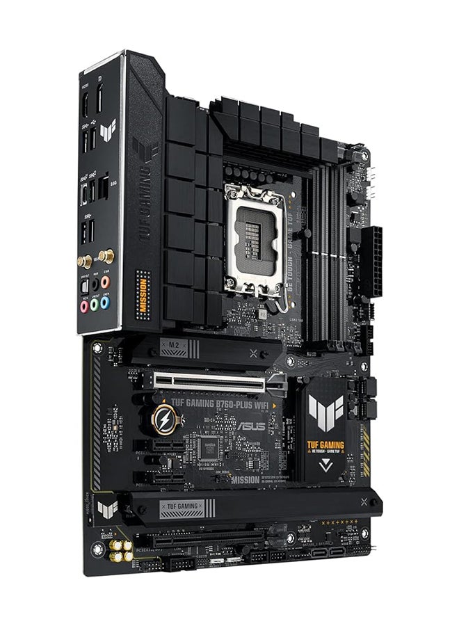 ASUS TUF Gaming B760-PLUS Wi-Fi, Intel 12th and 13th Gen, LGA 1700 ATX Motherboard, PCIe 5.0, 3xPCIe 4.0 M.2 Slots, DDR4, 2.5Gb LAN- Black  - Image 5