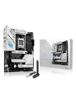 Rog Strix B650-A Gaming Wi-Fi ATX DDR5 Motherboard, AMD Socket AM5, B650 Chipset, 2.5Gb Ethernet, Bluetooth, WiFi 6E 6GHz, Max 128GB 4xDIMM Memory, PCIe 4.0x16, 3xM.2 Slot | 90MB1BP0-M0EAY0 Black - pnsku/N70023343V/45/_/1699972423/ec4604a6-683e-4c8a-acab-82e582a5eded