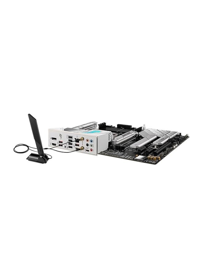 ASUS - Rog Strix B650-A Gaming Wi-Fi ATX DDR5 Motherboard, AMD Socket AM5, B650 Chipset, 2.5Gb Ethernet, Bluetooth, WiFi 6E 6GHz, Max 128GB 4xDIMM Memory, PCIe 4.0x16, 3xM.2 Slot | 90MB1BP0-M0EAY0 Black - Image 1