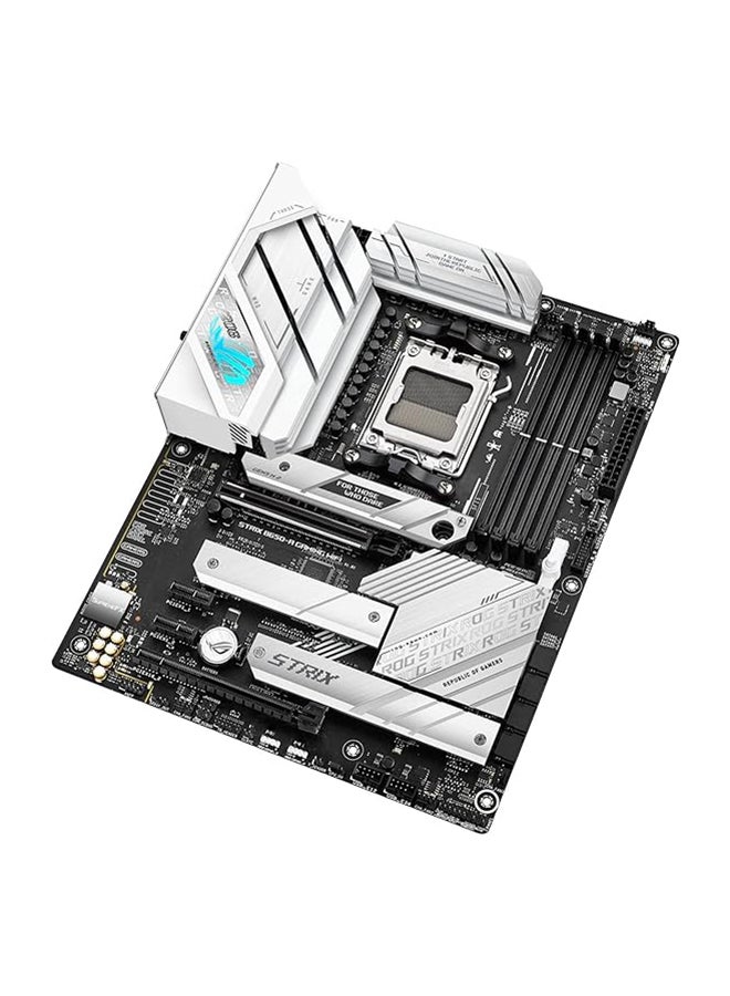 ASUS - Rog Strix B650-A Gaming Wi-Fi ATX DDR5 Motherboard, AMD Socket AM5, B650 Chipset, 2.5Gb Ethernet, Bluetooth, WiFi 6E 6GHz, Max 128GB 4xDIMM Memory, PCIe 4.0x16, 3xM.2 Slot | 90MB1BP0-M0EAY0 Black - Image 1
