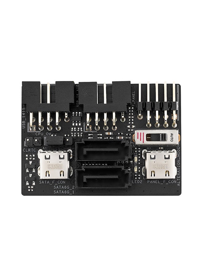 ASUS - Rog Strix X670E-I Gaming Wifi Mini-ITX Motherboard, AMD AM5 Socket, AMD X670 Chipset, 2xDIMM, Max 64GB DDR5, WiFi 6E 6GHz, 2xM.2 Slots,1xPCIe 5x16, 1x HDMI/2xUSB4 | 90MB1B70-M0EAY0 Black - Image 1