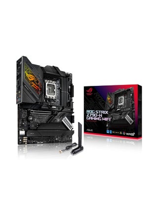 ROG STRIX Z790-H Gaming Wi-Fi LGA 1700 Motherboard, Intel Z790 Chipset, 4x DDR5 DIMM, Up to 192GB Max Memory, Wi-Fi 6E / BT v5.3, 4 x M.2 Slots, 1*HDMI / 1*DP Black - pnsku/N70023352V/45/_/1699973829/a398b4a9-8b52-4e0e-8830-b7fd30bc4196