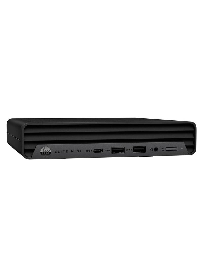 HP Elite Mini 800 G9 Desktop PC, Intel Core i7-13700 Processor, 16GB RAM, 512 GB M.2 SSD, Intel UHD Graphics 770, HP Wired Key Board + Mouse, Windows 11 Pro Black  - Image 3