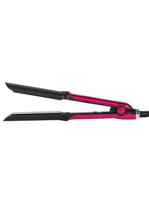 Ceramic Hair Straightener - Easy Pro-Slim Hair Straightener -Max Temperature 220C Black and Pink