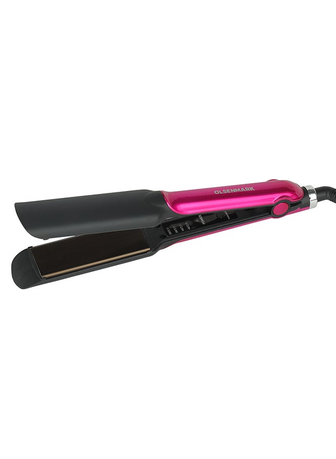 Ceramic Hair Straightener - Easy Pro-Slim Hair Straightener -Max Temperature 220C Black and Pink