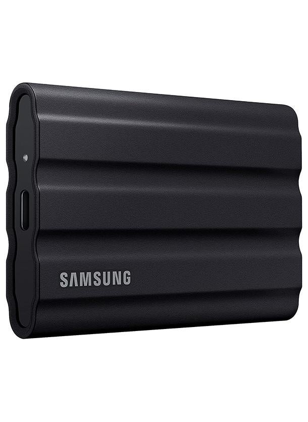 Samsung T7 Shield 4TB Portable External SSD, USB 3.2 Gen2 Interface (10 Gbps), Read/Write Speeds Up to 1050/1000 MB/s, AES 256-bit Encryption, Rugged, IP65 Dust & Water Resistant, Black | MU-PE4T0S/WW 4 TB - Image 1