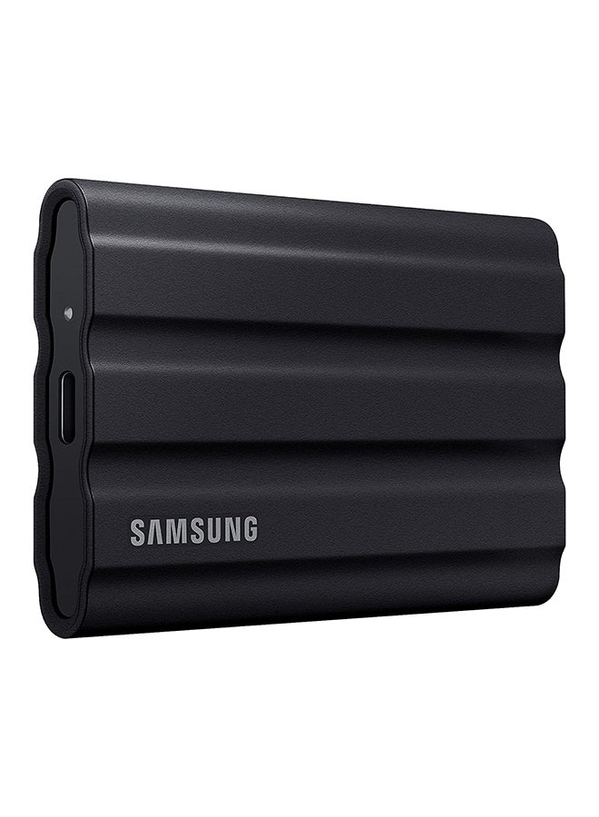 Samsung T7 Shield 4TB Portable External SSD, USB 3.2 Gen2 Interface (10 Gbps), Read/Write Speeds Up to 1050/1000 MB/s, AES 256-bit Encryption, Rugged, IP65 Dust & Water Resistant, Black | MU-PE4T0S/WW 4 TB - Image 1