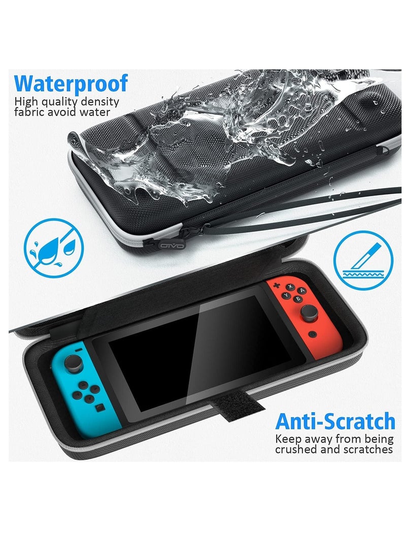 Oivo Switch Oled Case, Accessories, Switch Carrying Case With Stand, Switch Portable Travel Bag With Game Storage(2021) - Image 4